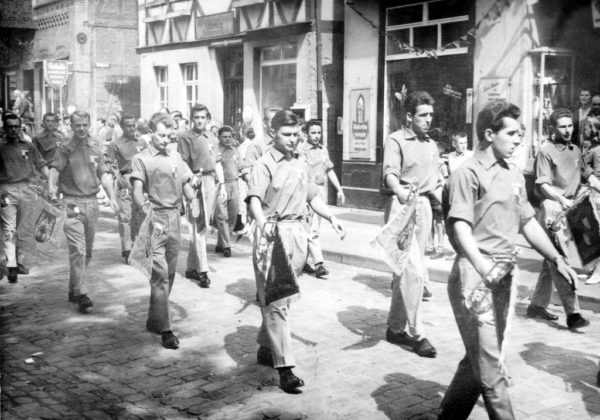 Fanfarenzug1960-08-Hildesheim