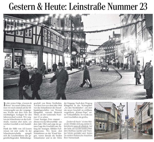 AZ vom 07.01.2016-gestern+heute-Leinstraße 23