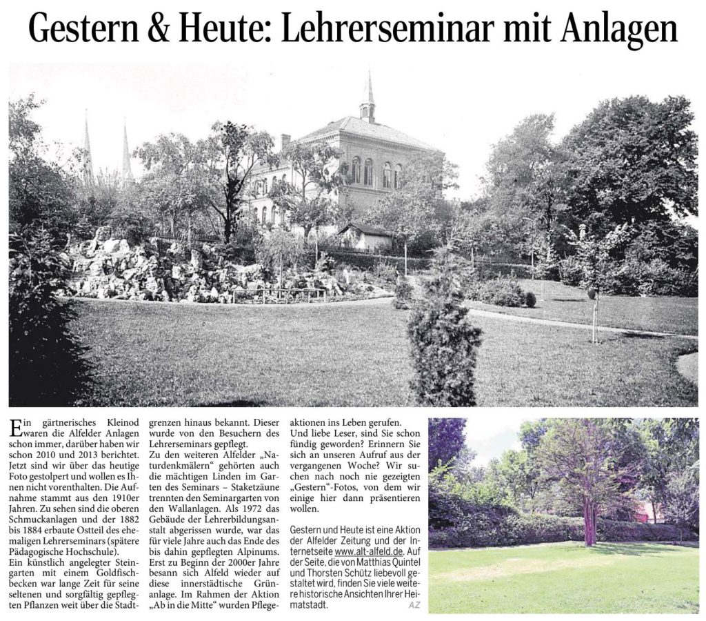 AZ vom 07.05.2015-gestern+heute-Seminar mit Anlagen