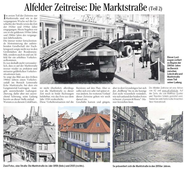 AZ vom 11.06.2015-Alfelder Zeitreise-Marktstraße Teil 2