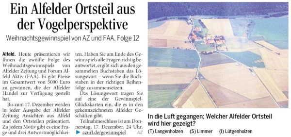 AZ vom 11.12.2015-AZ-Weihnachtsrätsel