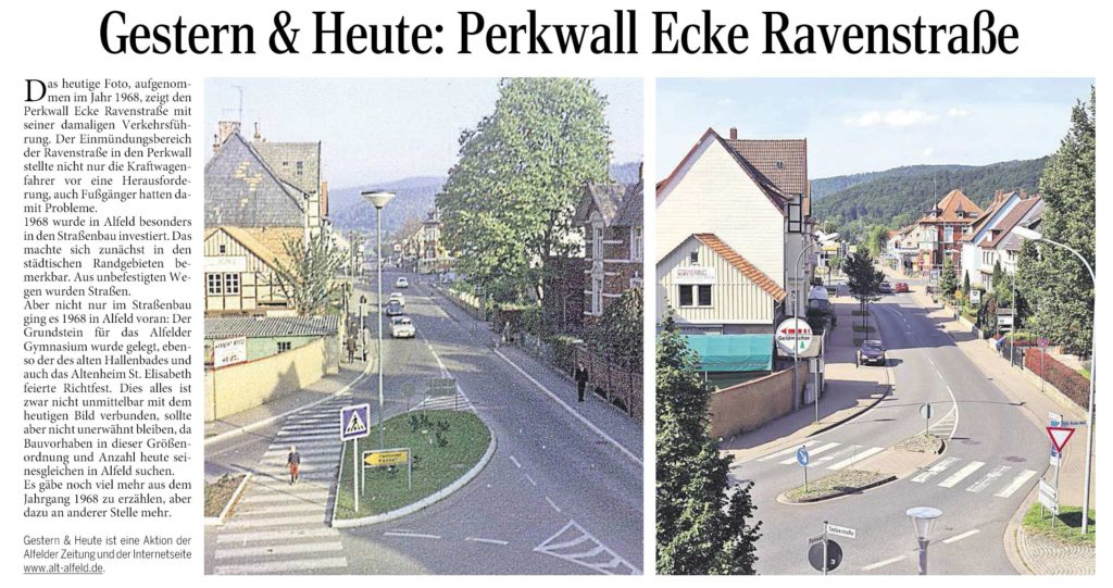 AZ vom 18.02.2016-gestern+heute-Perkwall Ecke Ravenstraße