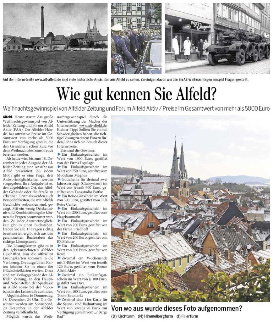 AZ vom 29.11.2014-AZ-Weihnachtsrätsel