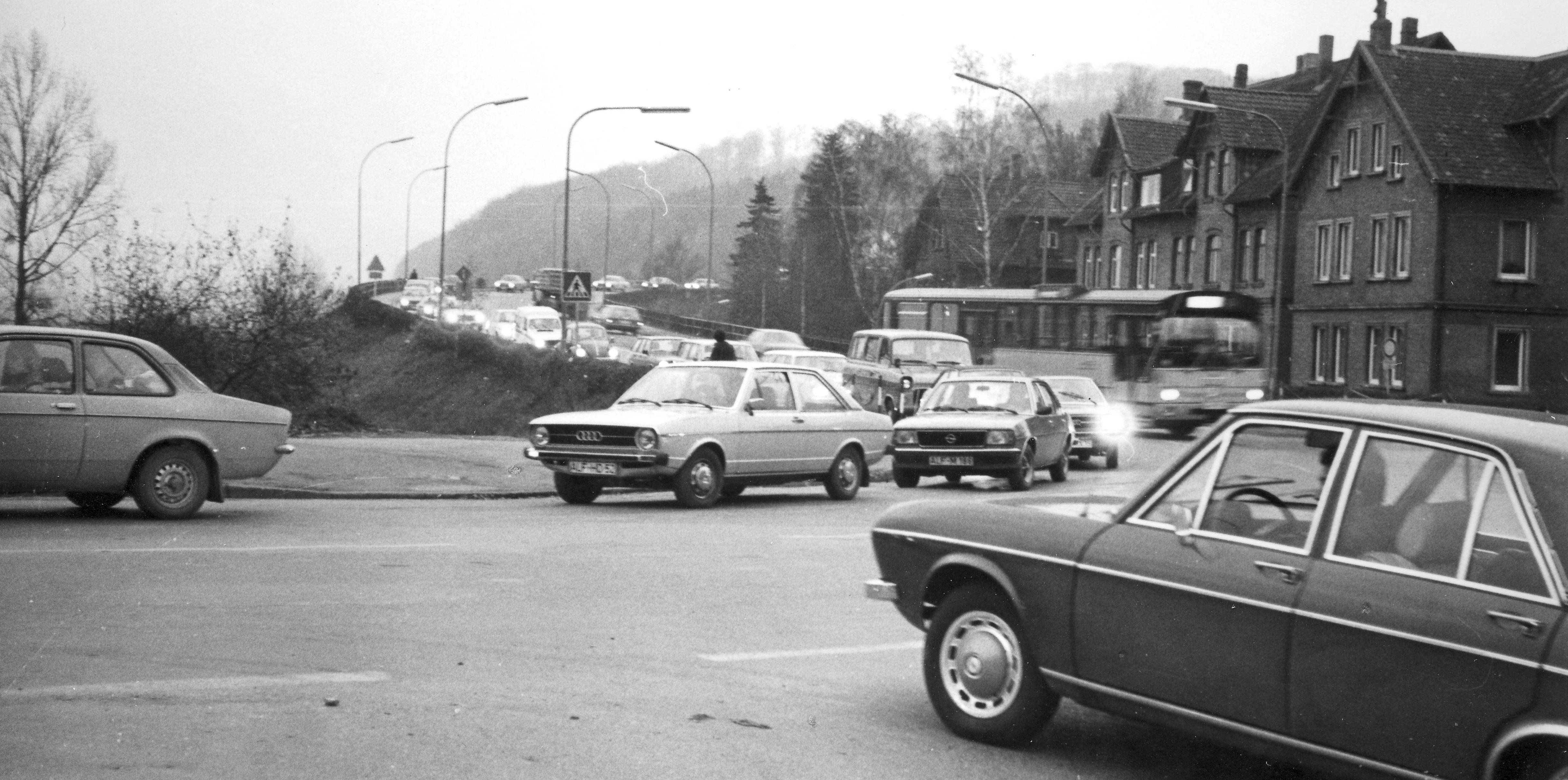 Normaler Nachmittagsverkehr im Jahr 1978